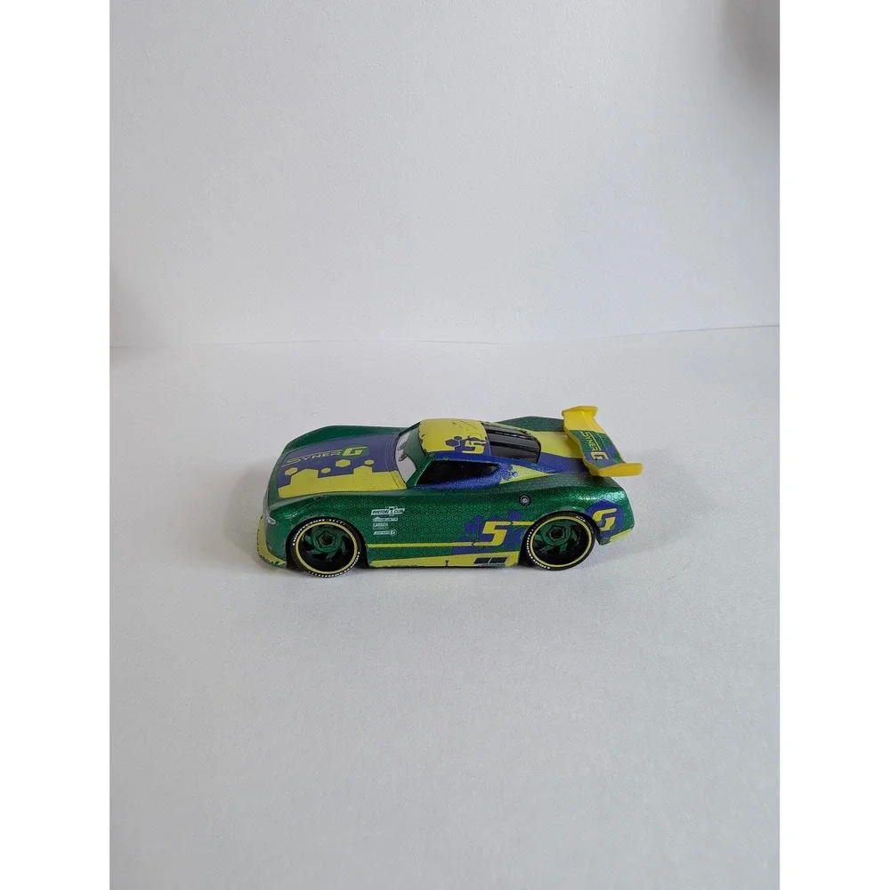 Disney Pixar Cars Mattel Eric Braker SynerG Next Gen Racer Green Diecast Toy Car